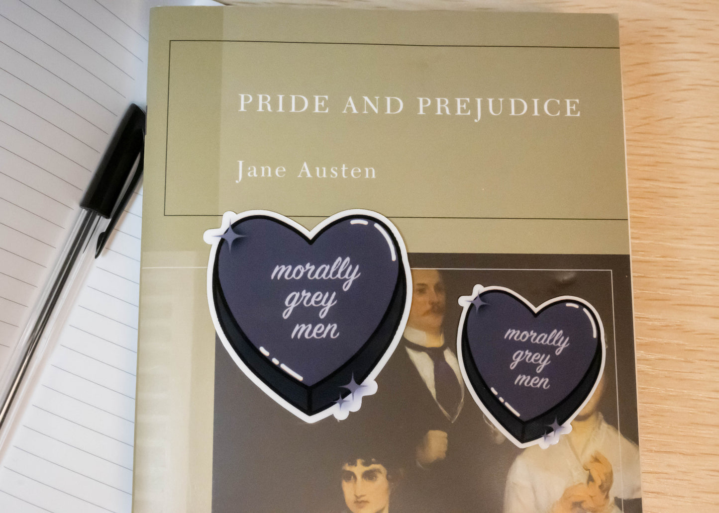 Morally Grey Men - Sweetheart Candy Sticker