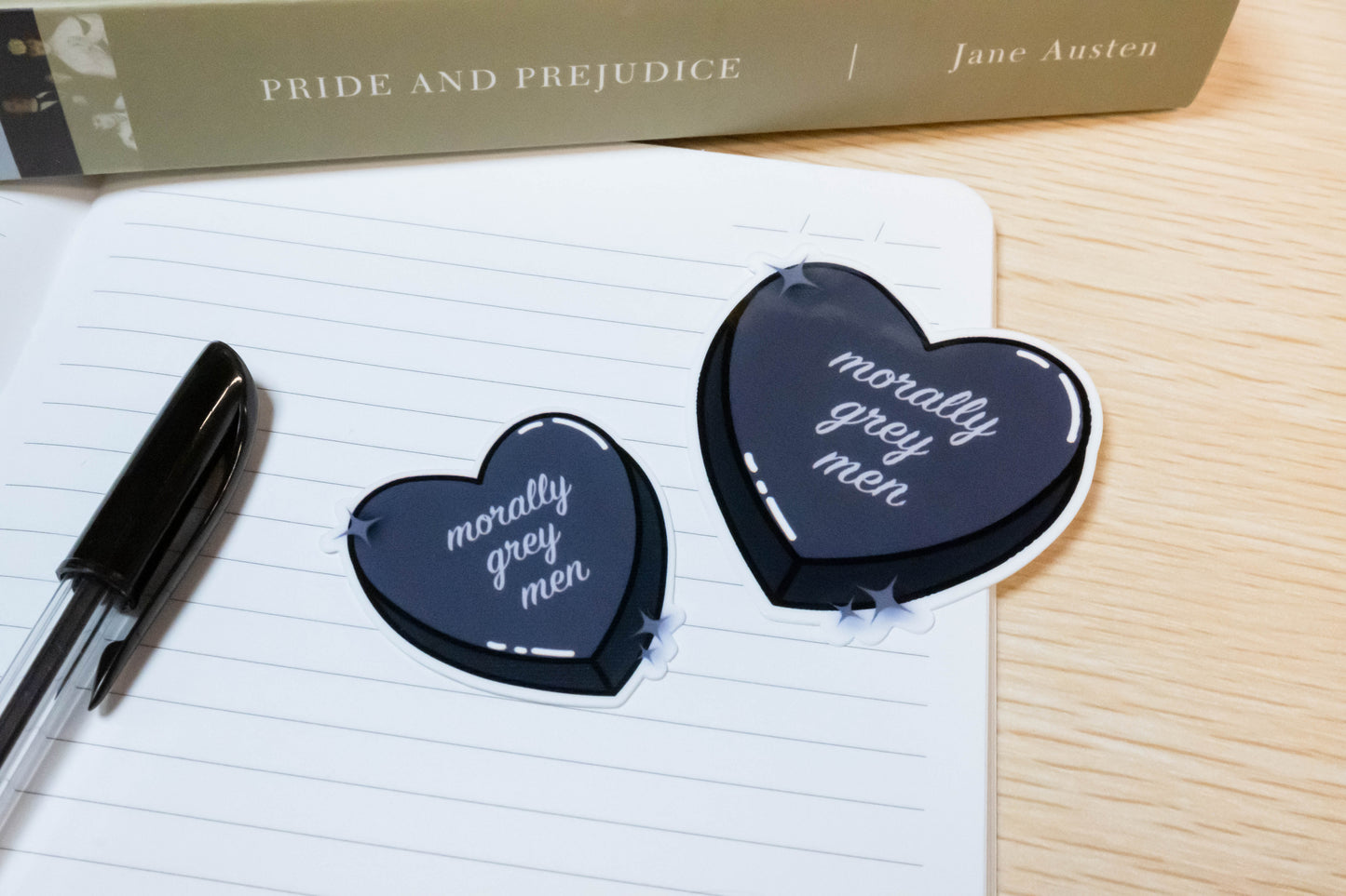 Morally Grey Men - Sweetheart Candy Sticker