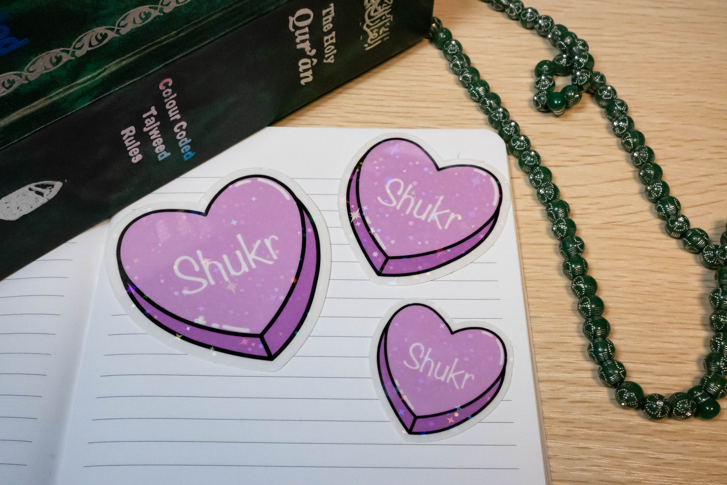 Shukr - Sweetheart Candy Sticker (Holographic)