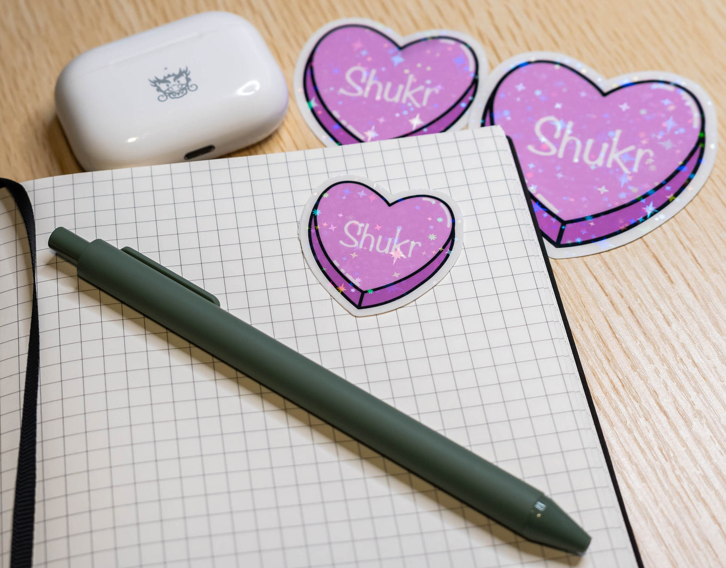 Shukr - Sweetheart Candy Sticker (Holographic)